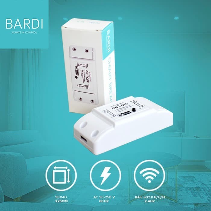 Bardi Smart Breaker On Off Switch Wireless Home Automation