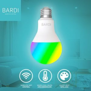Bardi Smart LED Bulb 12W RGBWW Lampu Pintar Warna Home Automasi