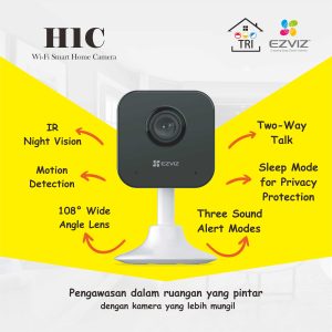 EZVIZ H1C 2MP IP Camera CCTV Internet Indoor Wifi Wireless Kamera