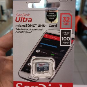 Sandisk Ultra MicroSD Memory 32GB Speed up to 150MB/s