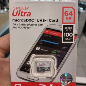 Sandisk Ultra MicroSD Memory 64GB Speed up to 150MB/s