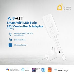 Arbit Smart WiFi Led Strip Controller & Adaptor untuk 5 Meter