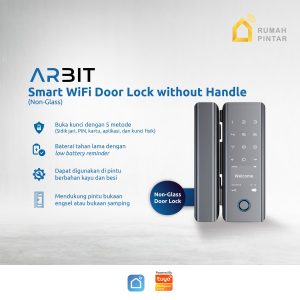 ARBIT WiFi Door Lock Without Handle Fingerprint TUYA - Non Glass