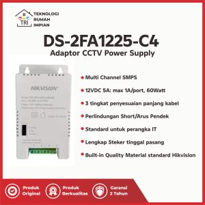 Power Supply Hikvision PSU 4ch Kamera untuk CCTV DS-2FA1225-C4